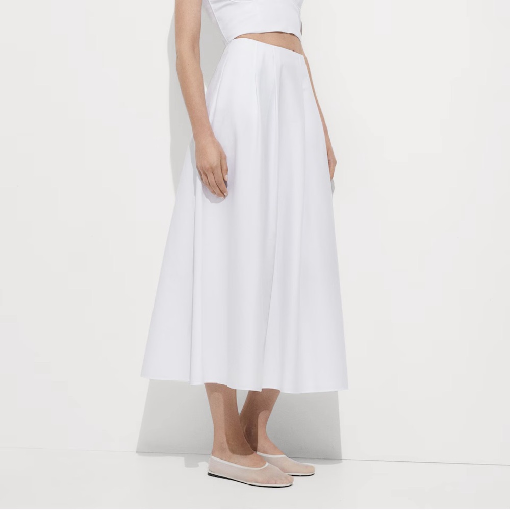 Mango Long Flared Skirt NEW WITH TAGS